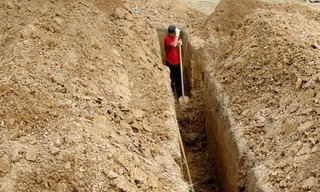 Копка траншей для фундамента от 936 руб. | 2Землекопа-Вкл в Великих Луках